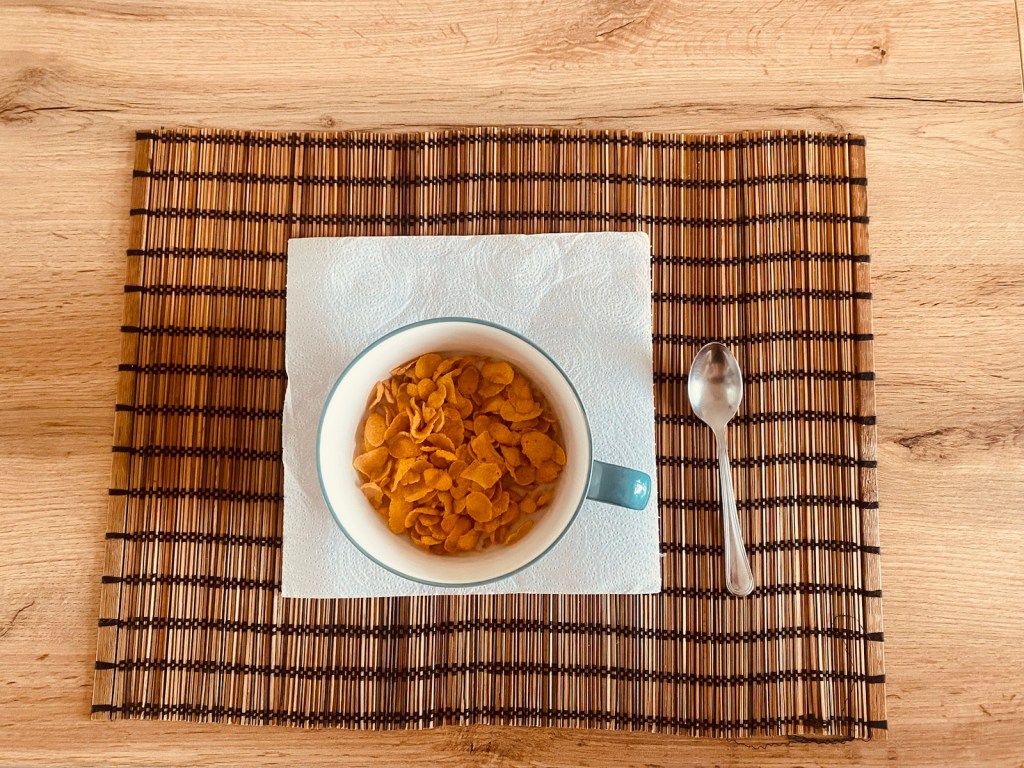 Corn flakes e buoni propositi&nbsp;🥣☀️